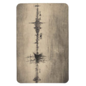 James Whistler - Nocturne aus Venedig Magnet (Vertikal)