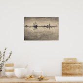 James Whistler - Nocturne aus Venedig Poster (Küche)