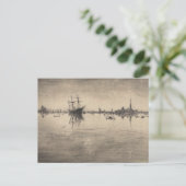 James Whistler - Nocturne aus Venedig Postkarte (Stehend Vorderseite)