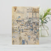 James Whistler - Nocturne: Chelsea Dankeskarte (Stehend Vorderseite)