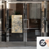 James Whistler - Nocturne: Chelsea Fensteraufkleber (Büro Tür)