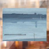 James Whistler - Nocturne: Chelsea Fensteraufkleber (Blatt 2)