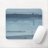 James Whistler - Nocturne: Chelsea Mousepad (Mit Mouse)