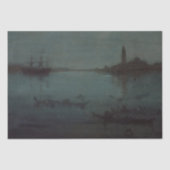 James Whistler - Nocturne: Die Lagune, Venedig Seidenpapier (Vorderseite)