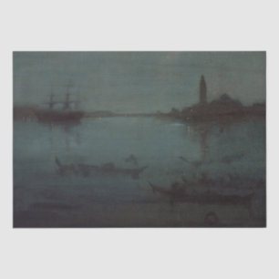James Whistler - Nocturne: Die Lagune, Venedig Seidenpapier