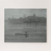 James Whistler - Nocturne: Die Themse bei Batterse Puzzle (Horizontal)