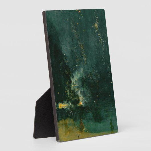 James Whistler - Nocturne in Black and Gold Fotoplatte (Seite)