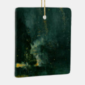 James Whistler - Nocturne in Black and Gold Keramikornament (Rechts)