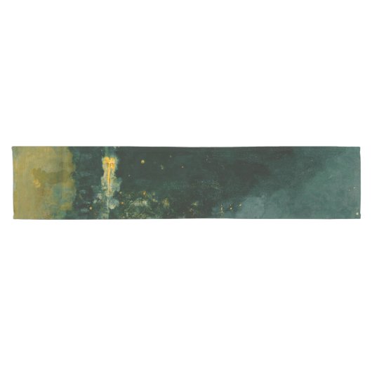 James Whistler - Nocturne in Black and Gold Kurzer Tischläufer (Horizontal)