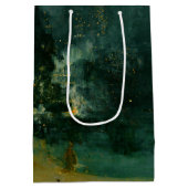 James Whistler - Nocturne in Black and Gold Mittlere Geschenktüte (Rückseite)