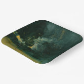 James Whistler - Nocturne in Black and Gold Pappteller (Gewinkelt)