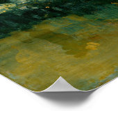 James Whistler - Nocturne in Black and Gold Poster (Ecke)