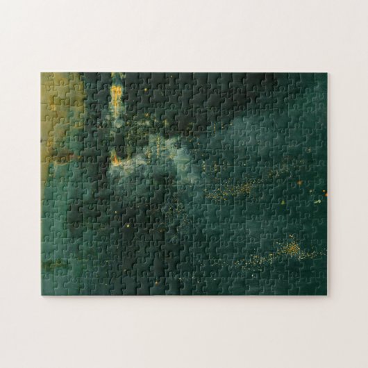 James Whistler - Nocturne in Black and Gold Puzzle (Horizontal)