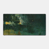 James Whistler - Nocturne in Black and Gold Schreibtischunterlage (Vorderseite)