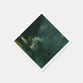 James Whistler - Nocturne in Black and Gold Serviette (Ecke)