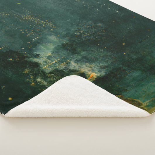 James Whistler - Nocturne in Black and Gold Sherpadecke (3/4)