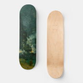James Whistler - Nocturne in Black and Gold Skateboard (Vorderseite)