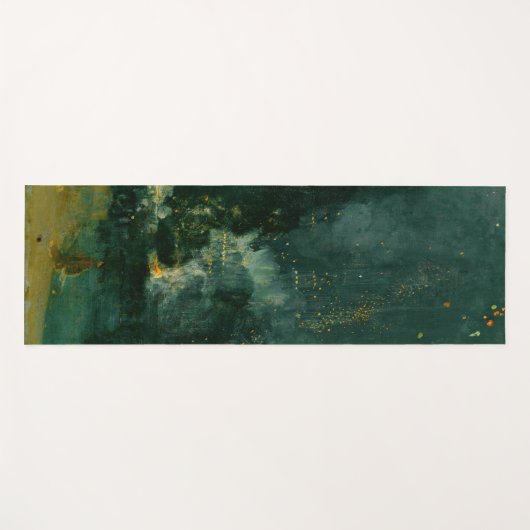 James Whistler - Nocturne in Black and Gold Yogamatte (Vorderseite (Horizontal))