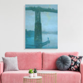 James Whistler - Nocturne, Old Battersea Bridge Leinwanddruck (Insitu (Wohnzimmer))