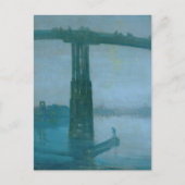 James Whistler - Nocturne, Old Battersea Bridge Postkarte (Vorderseite)