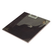 James Whistler - Portrait der Mutter des Künstlers Fliese (Seite)