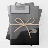 James Whistler - Portrait der Mutter des Künstlers Geschenkpapier Set (Beispiel)