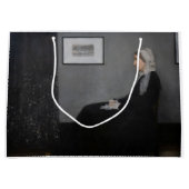 James Whistler - Portrait der Mutter des Künstlers Große Geschenktüte (Vorderseite)