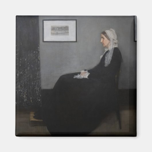 James Whistler - Portrait der Mutter des Künstlers Magnet (Vorne)