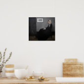 James Whistler - Portrait der Mutter des Künstlers Poster (Küche)