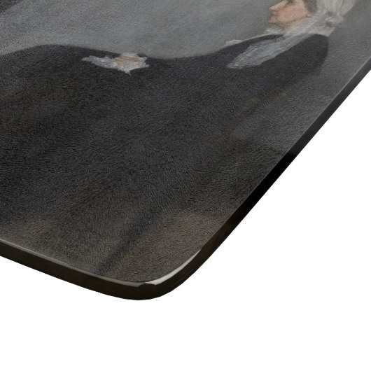 James Whistler - Portrait der Mutter des Künstlers Schneidebrett (Ecke)