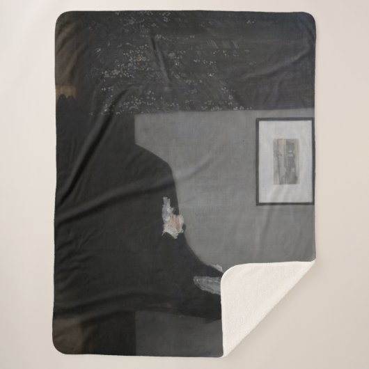 James Whistler - Portrait der Mutter des Künstlers Sherpadecke (Vorderseite)