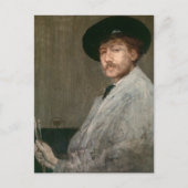 James Whistler - Portrait des Malers Postkarte (Vorderseite)