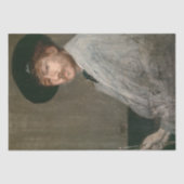 James Whistler - Portrait des Malers Seidenpapier (Vorderseite)