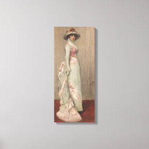 James Whistler - Portrait von Lady Meux Leinwanddruck