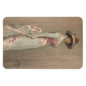 James Whistler - Portrait von Lady Meux Magnet (Horizontal)