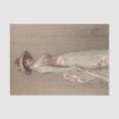 James Whistler - Portrait von Lady Meux Seidenpapier (Vorderseite)