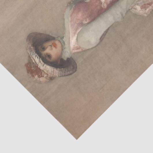 James Whistler - Portrait von Lady Meux Seidenpapier (Ausschnitt)