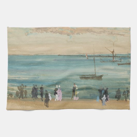James Whistler - Southend Pier Geschirrtuch (Horizontal)