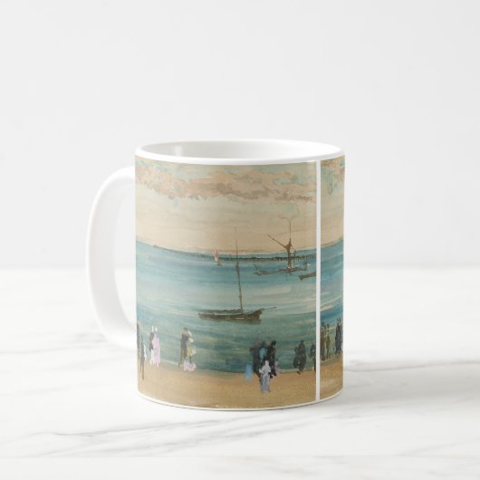 James Whistler - Southend Pier Kaffeetasse (Vorderseite Links)
