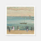 James Whistler - Southend Pier Serviette (Vorderseite)
