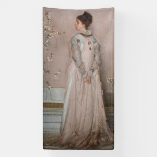 James Whistler - Symphonie in Fleisch, Farbe und R Banner