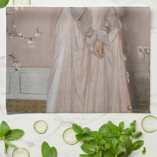 James Whistler - Symphonie in Fleisch, Farbe und R Geschirrtuch (Gefaltet)