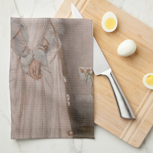 James Whistler - Symphonie in Fleisch, Farbe und R Geschirrtuch (Viertel Falte)