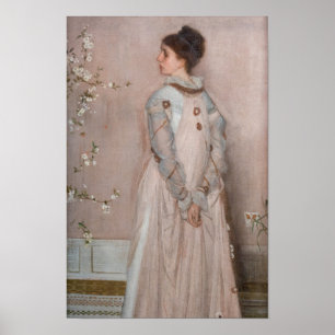 James Whistler - Symphonie in Fleisch, Farbe und R Poster