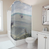 James Whistler - Symphonie in Grau und Grün Duschvorhang (Beispiel)