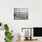 James Whistler - Symphonie in Grau und Grün Poster (Heimbüro)