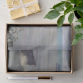 James Whistler - Symphonie in Grau und Grün Seidenpapier (Geschenk)