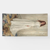 James Whistler - Symphony in White No. 1 Banner (Horizontal)