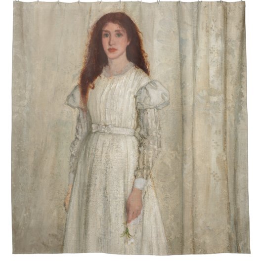 James Whistler - Symphony in White No. 1 Duschvorhang (Vorderseite)