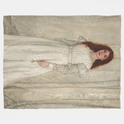 James Whistler - Symphony in White No. 1 Fleecedecke (Vorderseite (Horizontal))